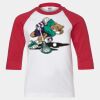 Youth Three Quarter Sleeve Baseball T-Shirt Thumbnail