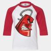 Youth Three Quarter Sleeve Baseball T-Shirt Thumbnail