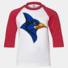 Youth Three Quarter Sleeve Baseball T-Shirt Thumbnail