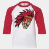 Youth Three Quarter Sleeve Baseball T-Shirt Thumbnail
