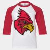 Youth Three Quarter Sleeve Baseball T-Shirt Thumbnail