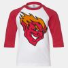 Youth Three Quarter Sleeve Baseball T-Shirt Thumbnail
