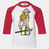 Youth Three Quarter Sleeve Baseball T-Shirt Thumbnail