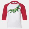 Youth Three Quarter Sleeve Baseball T-Shirt Thumbnail