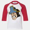 Youth Three Quarter Sleeve Baseball T-Shirt Thumbnail