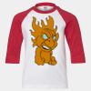 Youth Three Quarter Sleeve Baseball T-Shirt Thumbnail