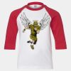 Youth Three Quarter Sleeve Baseball T-Shirt Thumbnail