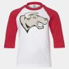 Youth Three Quarter Sleeve Baseball T-Shirt Thumbnail