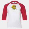 Youth Three Quarter Sleeve Baseball T-Shirt Thumbnail