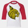 Youth Three Quarter Sleeve Baseball T-Shirt Thumbnail