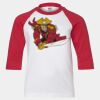 Youth Three Quarter Sleeve Baseball T-Shirt Thumbnail