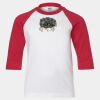 Youth Three Quarter Sleeve Baseball T-Shirt Thumbnail
