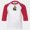 Youth Three Quarter Sleeve Baseball T-Shirt Thumbnail
