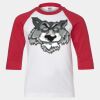 Youth Three Quarter Sleeve Baseball T-Shirt Thumbnail