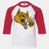 Youth Three Quarter Sleeve Baseball T-Shirt Thumbnail