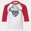 Youth Three Quarter Sleeve Baseball T-Shirt Thumbnail