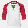 Youth Three Quarter Sleeve Baseball T-Shirt Thumbnail