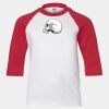 Youth Three Quarter Sleeve Baseball T-Shirt Thumbnail