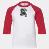 Youth Three Quarter Sleeve Baseball T-Shirt Thumbnail