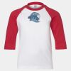 Youth Three Quarter Sleeve Baseball T-Shirt Thumbnail