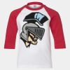 Youth Three Quarter Sleeve Baseball T-Shirt Thumbnail