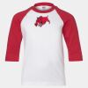 Youth Three Quarter Sleeve Baseball T-Shirt Thumbnail