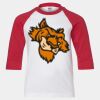Youth Three Quarter Sleeve Baseball T-Shirt Thumbnail