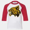 Youth Three Quarter Sleeve Baseball T-Shirt Thumbnail