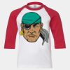 Youth Three Quarter Sleeve Baseball T-Shirt Thumbnail