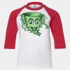 Youth Three Quarter Sleeve Baseball T-Shirt Thumbnail