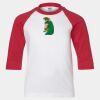 Youth Three Quarter Sleeve Baseball T-Shirt Thumbnail