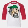 Youth Three Quarter Sleeve Baseball T-Shirt Thumbnail