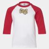 Youth Three Quarter Sleeve Baseball T-Shirt Thumbnail