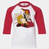 Youth Three Quarter Sleeve Baseball T-Shirt Thumbnail