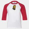 Youth Three Quarter Sleeve Baseball T-Shirt Thumbnail