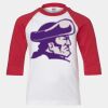 Youth Three Quarter Sleeve Baseball T-Shirt Thumbnail