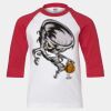 Youth Three Quarter Sleeve Baseball T-Shirt Thumbnail