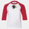 Youth Three Quarter Sleeve Baseball T-Shirt Thumbnail