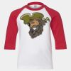 Youth Three Quarter Sleeve Baseball T-Shirt Thumbnail