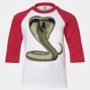 Youth Three Quarter Sleeve Baseball T-Shirt Thumbnail