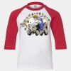 Youth Three Quarter Sleeve Baseball T-Shirt Thumbnail