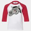 Youth Three Quarter Sleeve Baseball T-Shirt Thumbnail