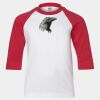 Youth Three Quarter Sleeve Baseball T-Shirt Thumbnail