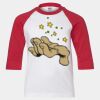 Youth Three Quarter Sleeve Baseball T-Shirt Thumbnail