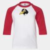 Youth Three Quarter Sleeve Baseball T-Shirt Thumbnail