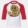 Youth Three Quarter Sleeve Baseball T-Shirt Thumbnail