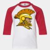 Youth Three Quarter Sleeve Baseball T-Shirt Thumbnail