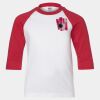 Youth Three Quarter Sleeve Baseball T-Shirt Thumbnail