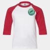Youth Three Quarter Sleeve Baseball T-Shirt Thumbnail