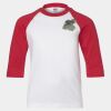 Youth Three Quarter Sleeve Baseball T-Shirt Thumbnail